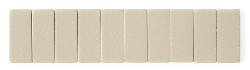 Blackwing 10pk Replacement Erasers - White