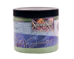 Speedball 16oz Low Fire Glaze Chartreuse Non Toxic, Earthenware Glaze