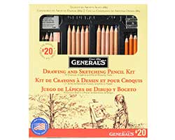General's Classic Sketching & Drawing Kit #20