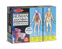 Melissa & Doug Human Anatomy Floor Puzzle