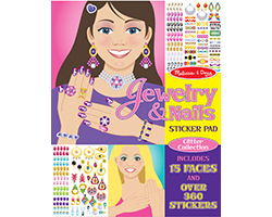 Melissa & Doug Jewellery & Nails Sticker Pad 