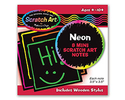 Scratchin' Neon Mini Notes/8