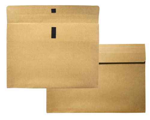 Cardboard Brown Wallet Portfolio 10"x15"