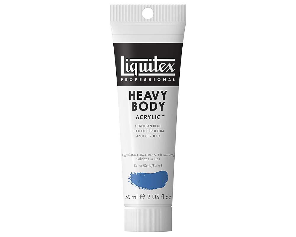 Liquitex Heavy Body Acrylic  2oz  Cerulean Blue