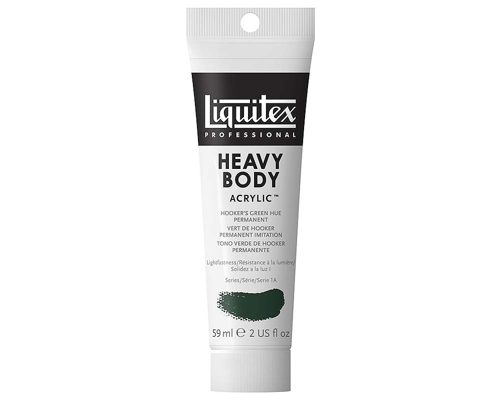 Liquitex Heavy Body Acrylic  2oz  Hooker's Green Permanent