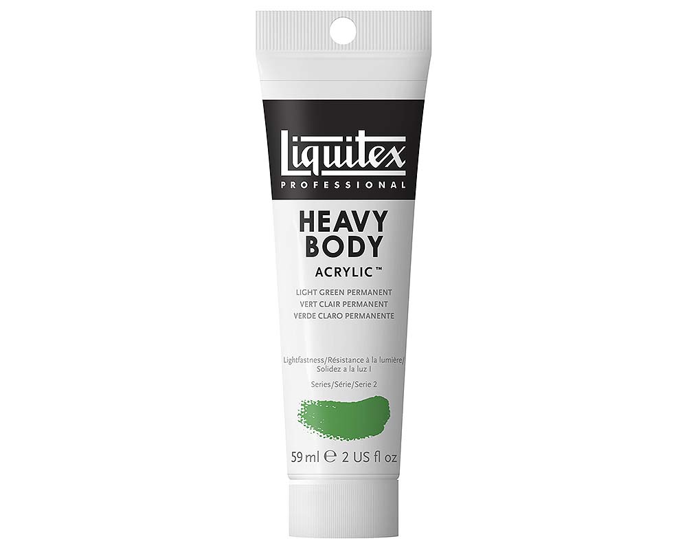 Liquitex Heavy Body Acrylic  2oz  Light Green Permanent