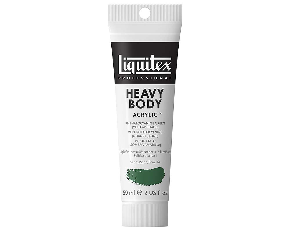 Liquitex Heavy Body Acrylic  2oz   Phthalo Green (Yellow Shade)