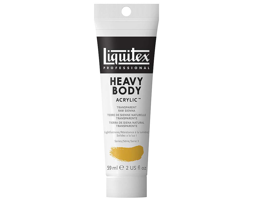 Liquitex Heavy Body Acrylic  2oz  Transparent Raw Sienna