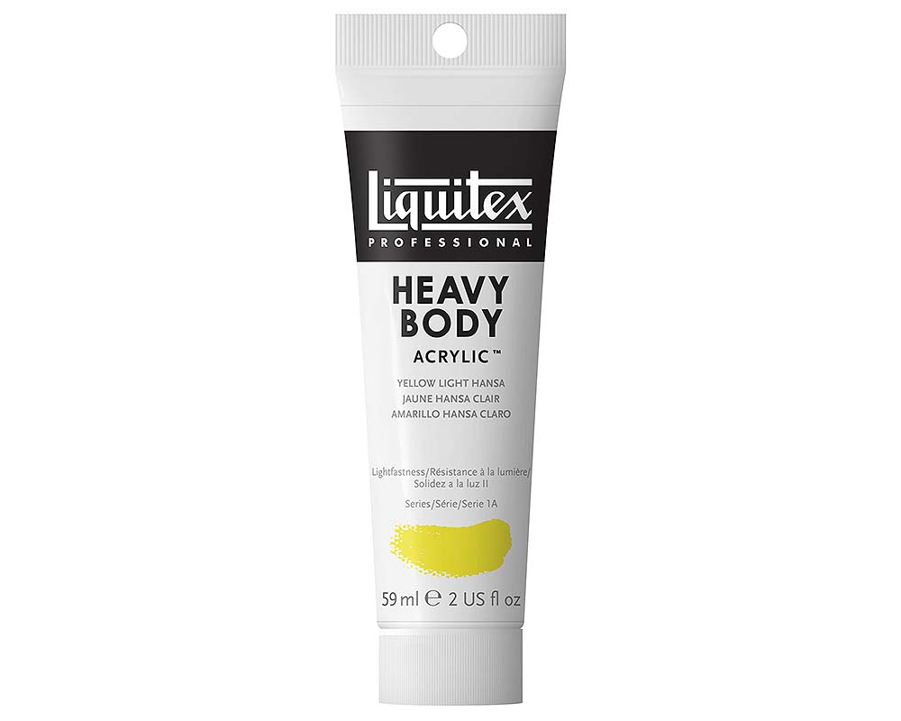 Liquitex Heavy Body Acrylic  2oz  Yellow Light Hansa