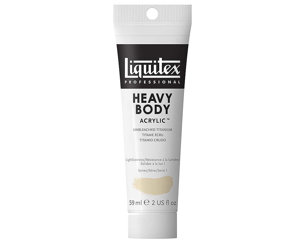 Liquitex Heavy Body Acrylic  2oz  Unbleached Titanium