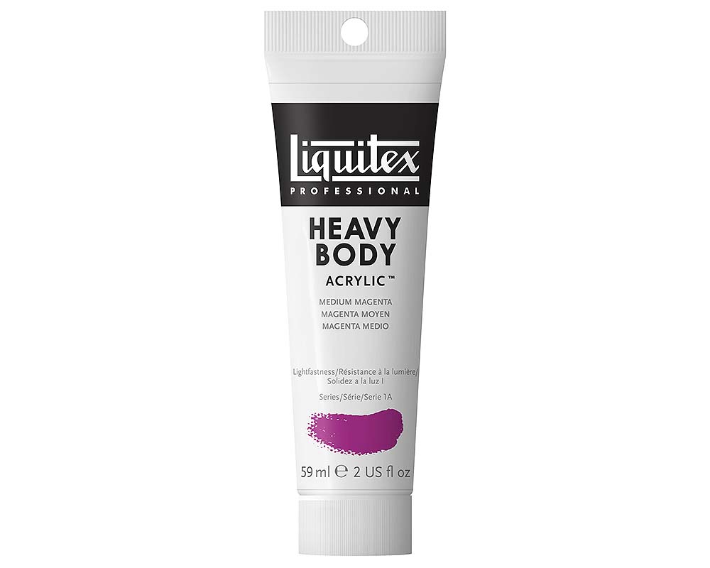 Liquitex Heavy Body Acrylic  2oz  Medium Magenta