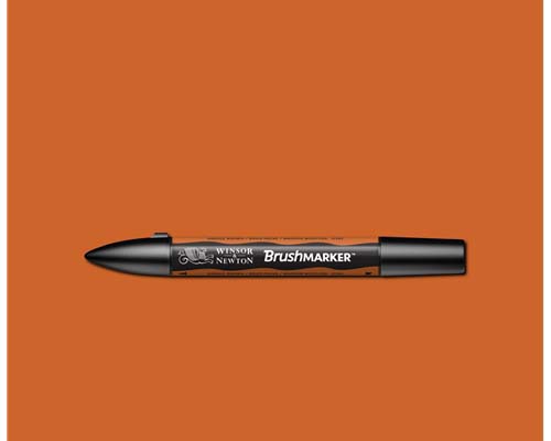 Winsor & Newton BrushMarker Saddle Brown