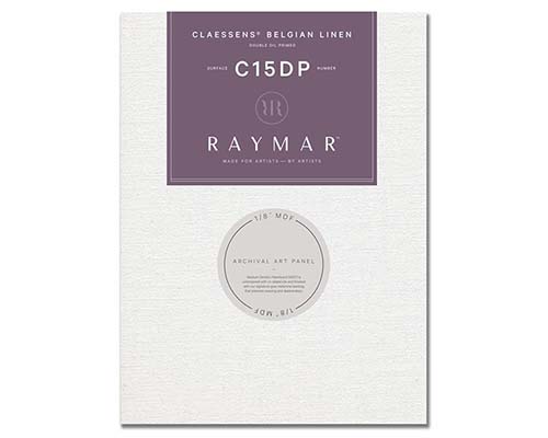 RayMar Claessens #15 Double Primed Linen Panels - 5 x 7 in.