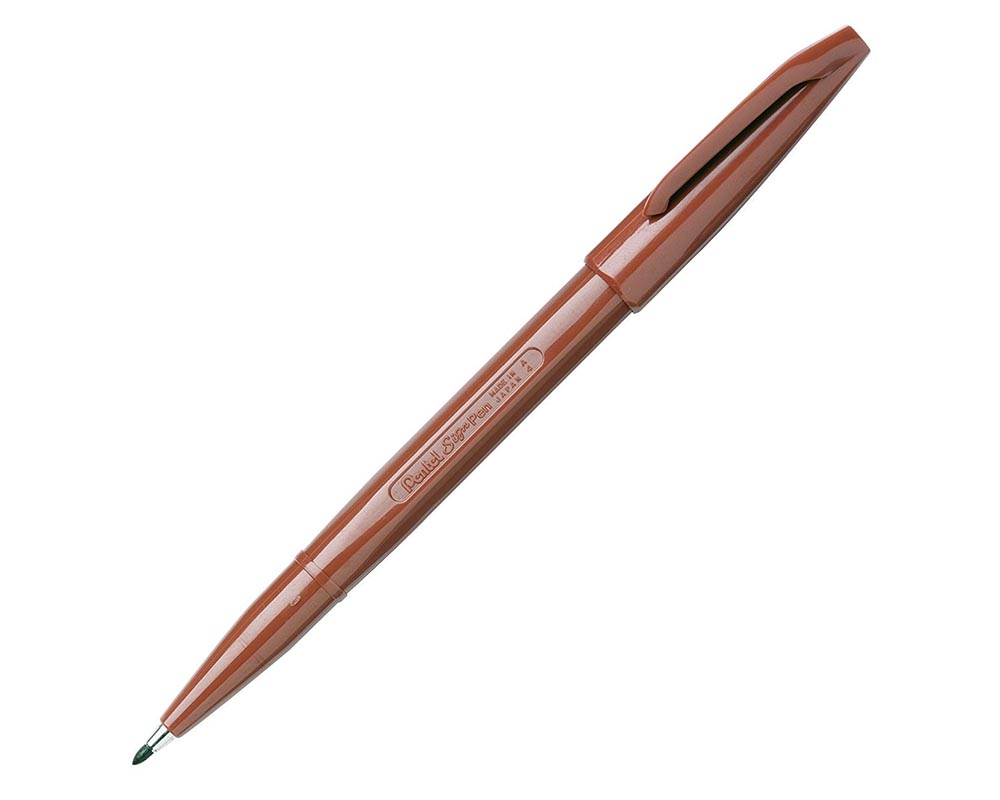 Pentel Sign Pen- Brown