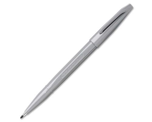 Pentel Sign Pen- Gray