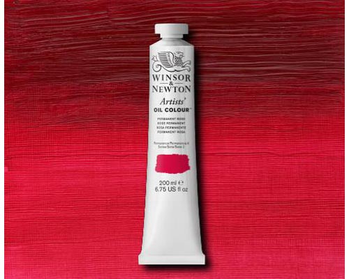 Winsor & Newton Artists' Oil Colour Permanent Rose 200ml