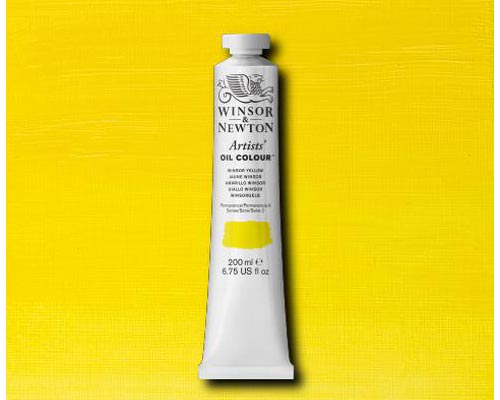 Winsor & Newton Artists' Oil Colour Winsor Yellow 200ml