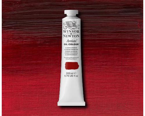 Winsor & Newton Artists' Oil Colour Alizarin Crimson 200ml