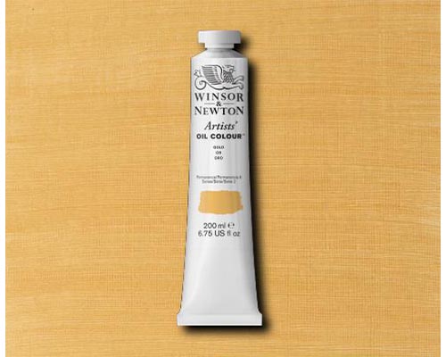 Winsor & Newton Artists' Oil Colour Gold 200ml