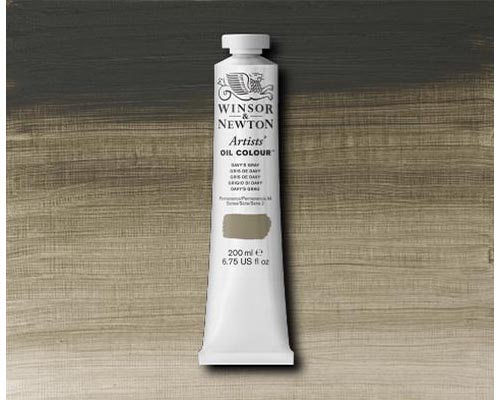 Winsor & Newton Artists' Oil Colour Davy's Gray 200ml