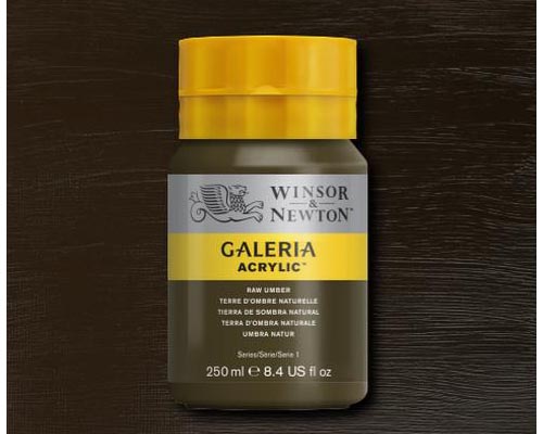 Winsor & Newton Galeria Acrylic Raw Umber 250ml