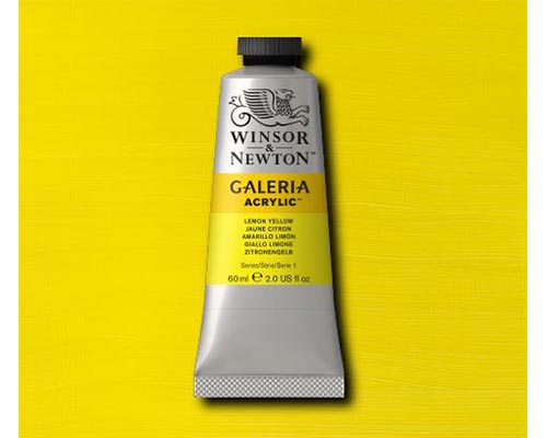 Winsor & Newton Galeria Acrylic Lemon Yellow 60ml