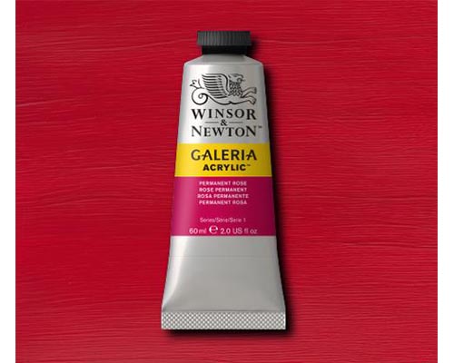 Winsor & Newton Galeria Acrylic Permanent Rose 60ml