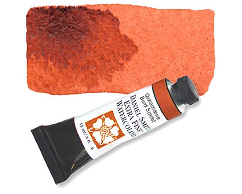 Daniel Smith Extra Fine Watercolor 15ml - Quinacridone Burnt Scarlet