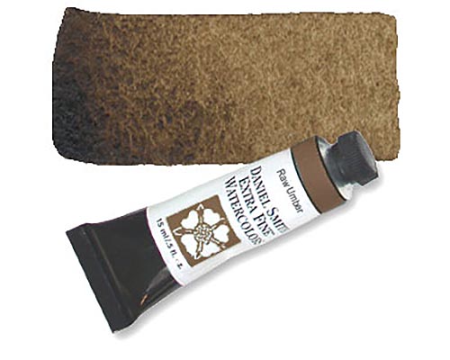 Daniel Smith Extra Fine Watercolor 15ml - Raw Umber