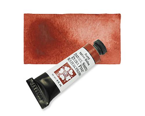 Daniel Smith Extra Fine Watercolor 15ml - Burnt Yellow Ochre