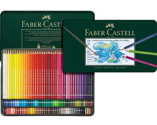 Faber-Castell Albrecht Dürer Watercolour Pencils  Tin Set of 120