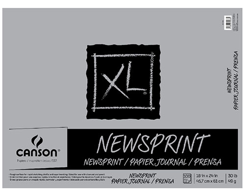 Canson XL Newsprint 18"X24"