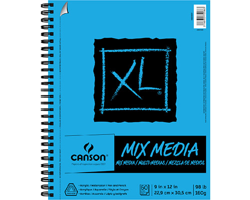 Canson XL Mix Media Pad – 9 x 12 in.