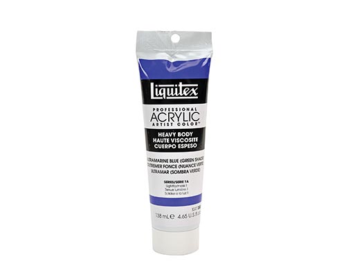 Liquitex Heavy Body Acrylic  4.65oz  Ultramarine Blue (Green Shade) 