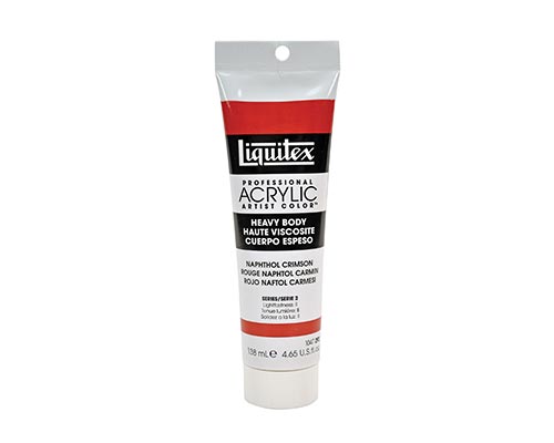 Liquitex Heavy Body Acrylic  4.65oz  Napthol Crimson