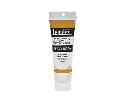 Liquitex Heavy Body Acrylic  4.65oz  Yellow Oxide