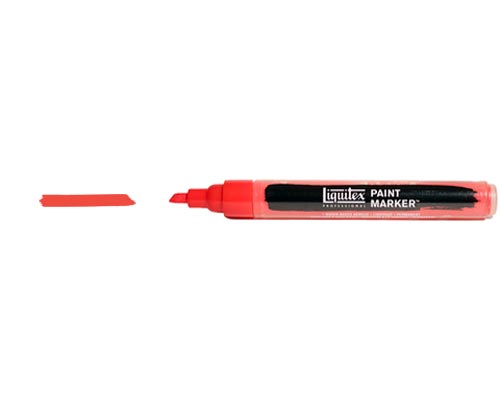 Liquitex Paint Marker  Fine Nib  Cadmium Red Medium