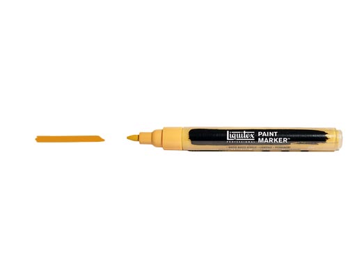 Liquitex Paint Marker  Fine Nib  Yellow Oxide