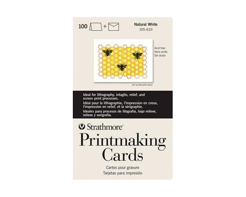 Strathmore Printmaking Cards 50 Pack 	5" x 6.875"
