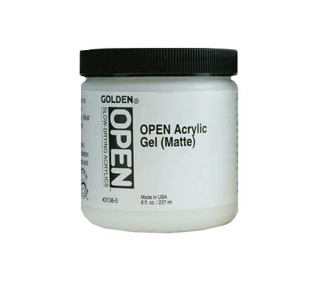 Golden OPEN Acrylic Matte Medium  8oz