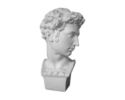 Plaster Bust - Giuliano de Medici - 6"