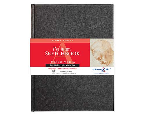 Stillman & Birn Alpha Series Hardbound Sketchbook - A4 - 8.25 x 11.75 in.