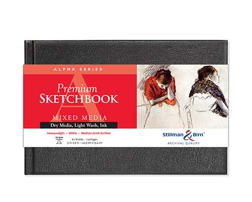 Stillman & Birn Alpha Series Hardbound Sketchbook - 9x6 in.