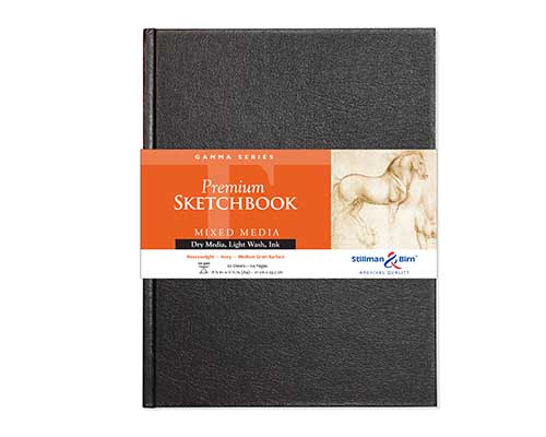 Stillman & Birn Gamma Series Hardbound Sketchbook - 8.3 x 11.7 in.