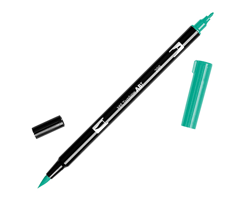 Tombow Dual Brush Pen 296 Green