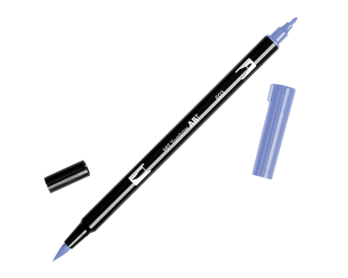 Tombow Dual Brush Pen 603 Periwinkle