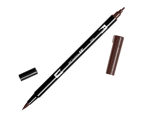 Tombow Dual Brush Pen 879 Brown