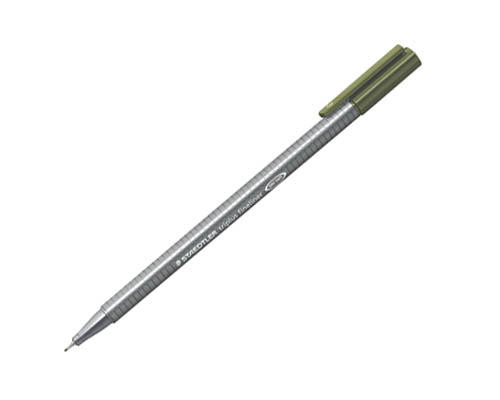 Staedtler Triplus Fineliner - Olive Green