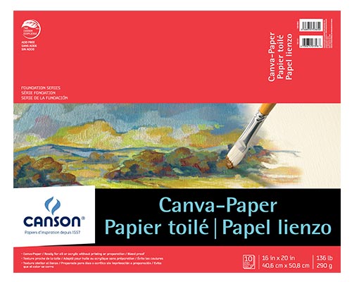 Canson Canva-Paper Foundation Series 16x20 10sh