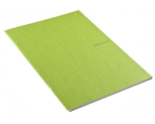 Fabriano EcoQua  Grid Notebook 8.25"X11.7" Lime